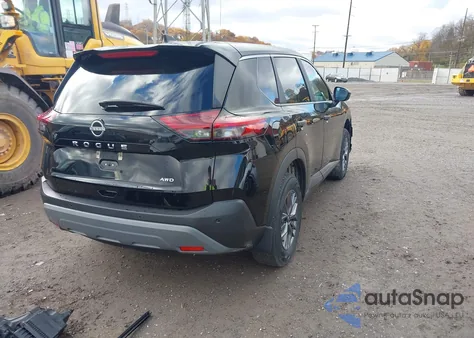 2023 Nissan Rogue S Intelligent Awd из США, поврежденный, VIN 5N1BT3AB1PC770083